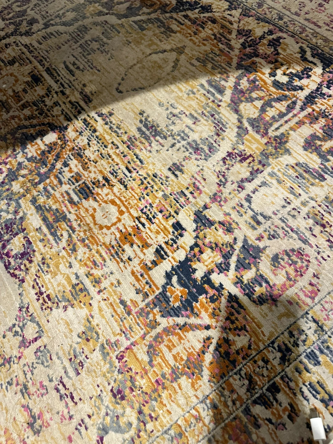 Area Rug with Bohemian Pattern