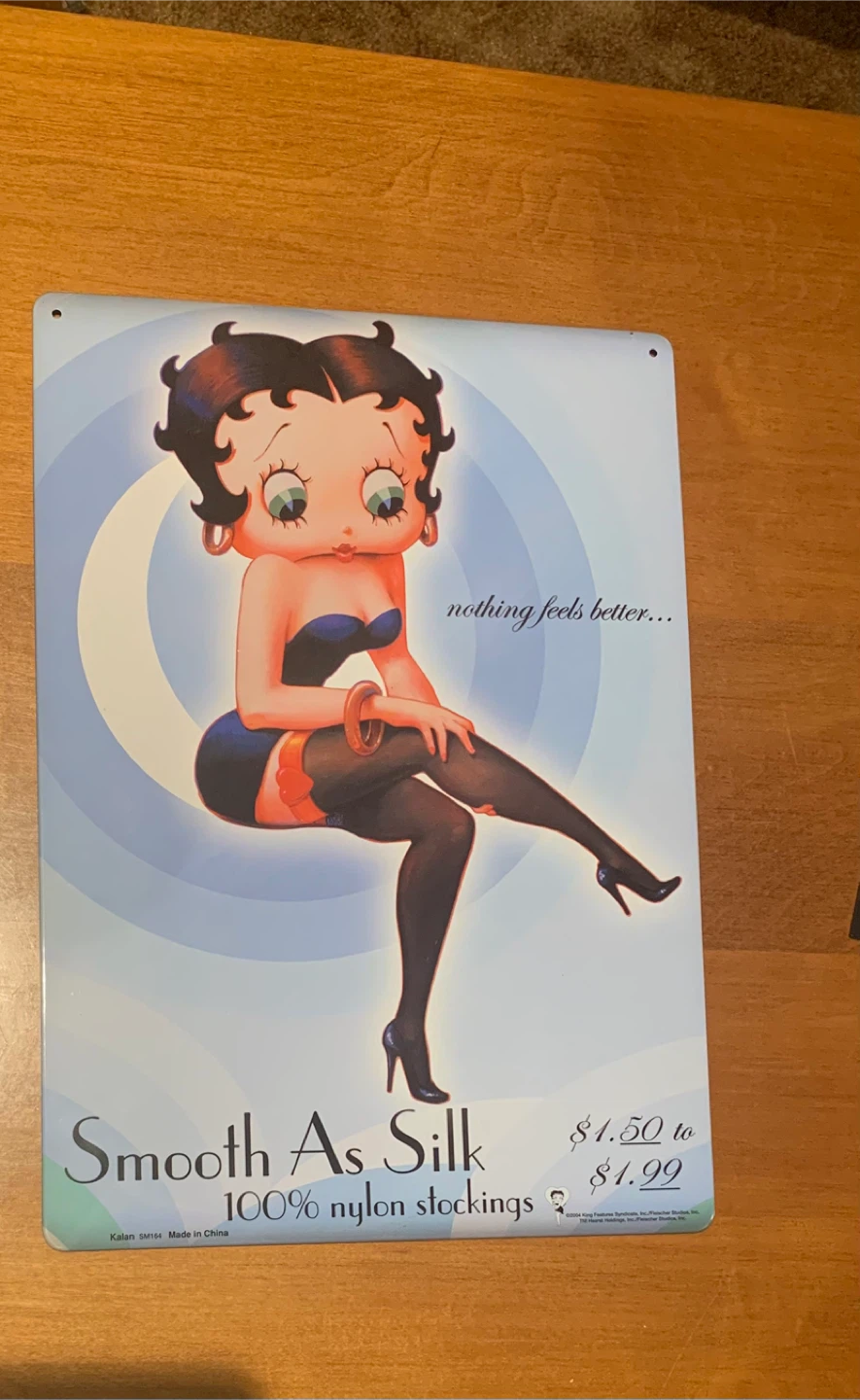 Betty boop sign