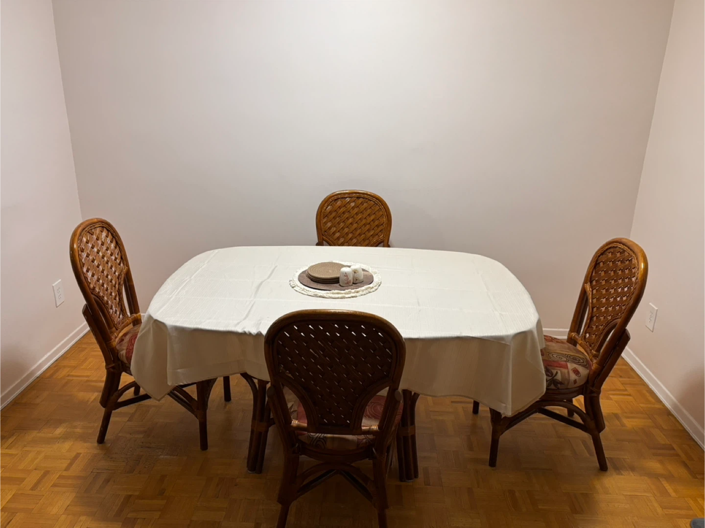Dining Set with Glass Top Table and 4 Chairs - photo 5