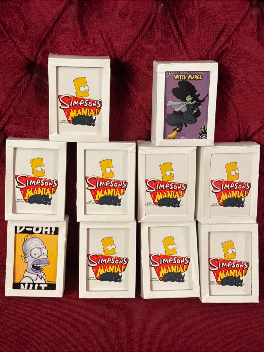 The Simpsons Mania! Trading Cards