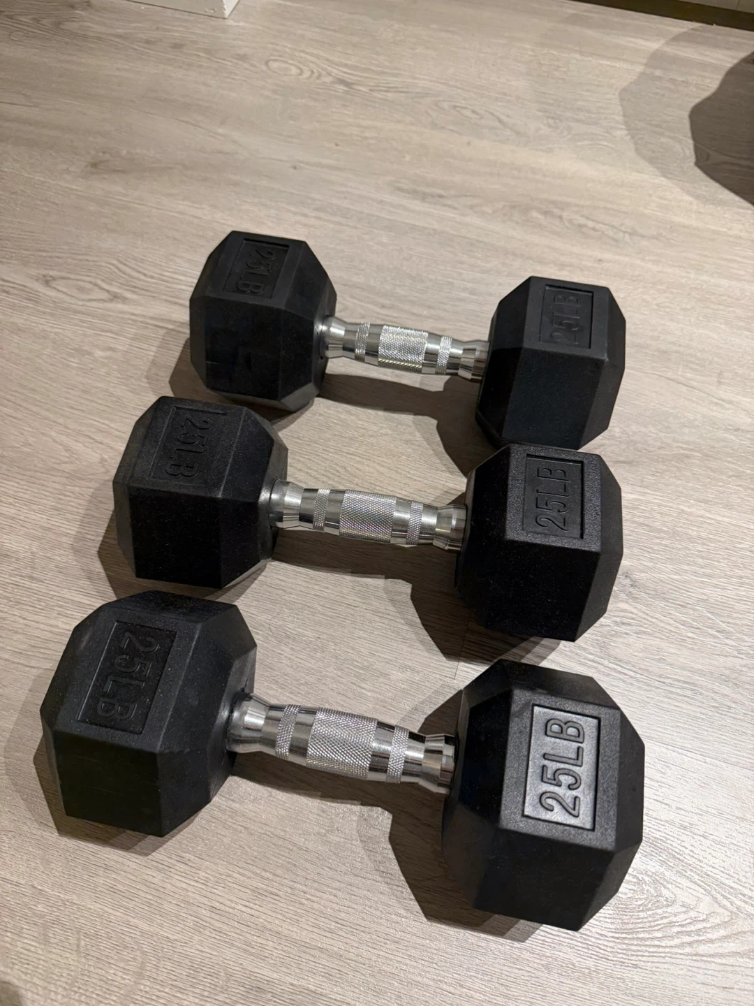 25lbs dumbbell