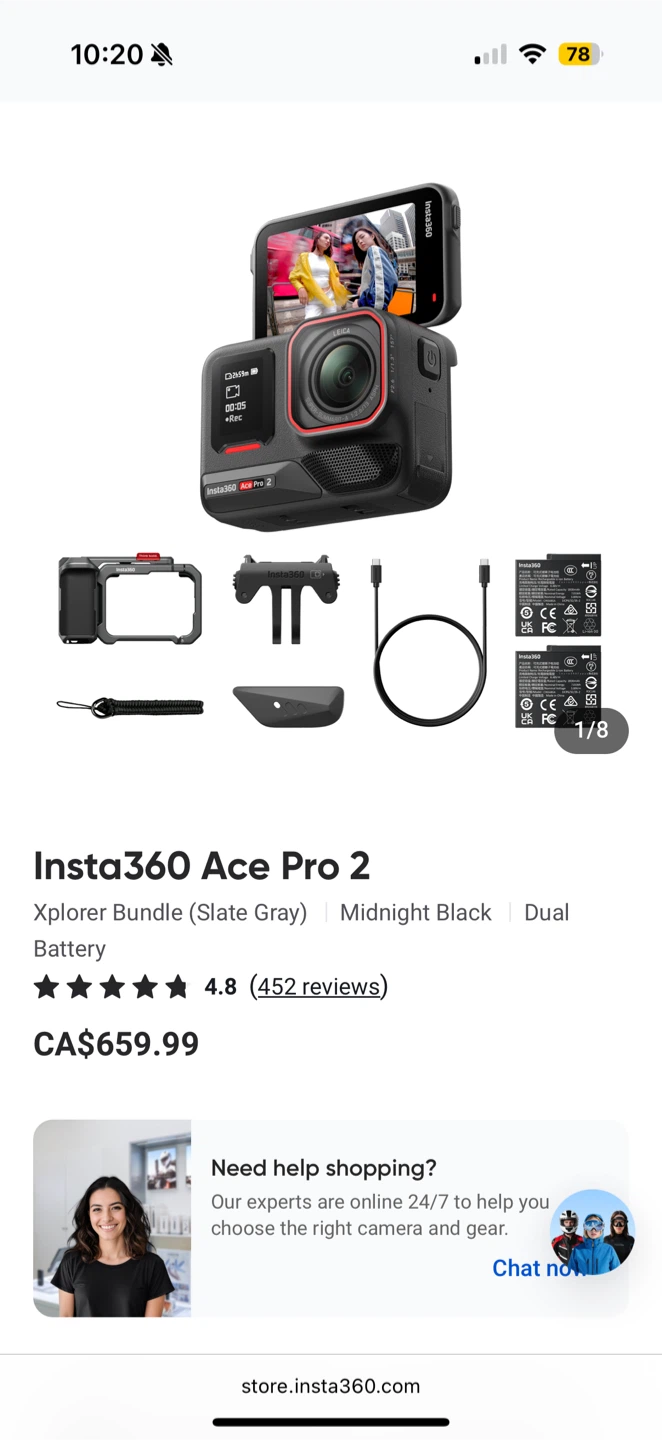 Insta360 Ace Pro 2 8K AI-Powered Action - photo 4