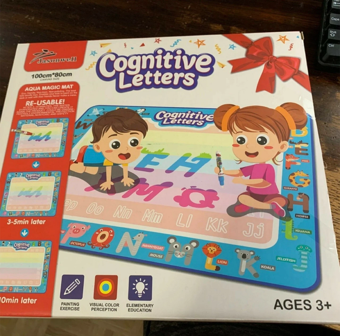Jasonwell Cognitive Letters Aqua Magic Mat