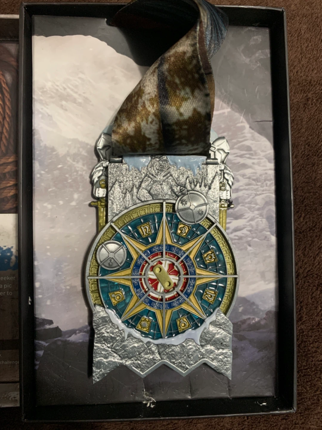 Rise Of The Tomb Raider The Conqueror Virtual Challenge Medal - photo 4