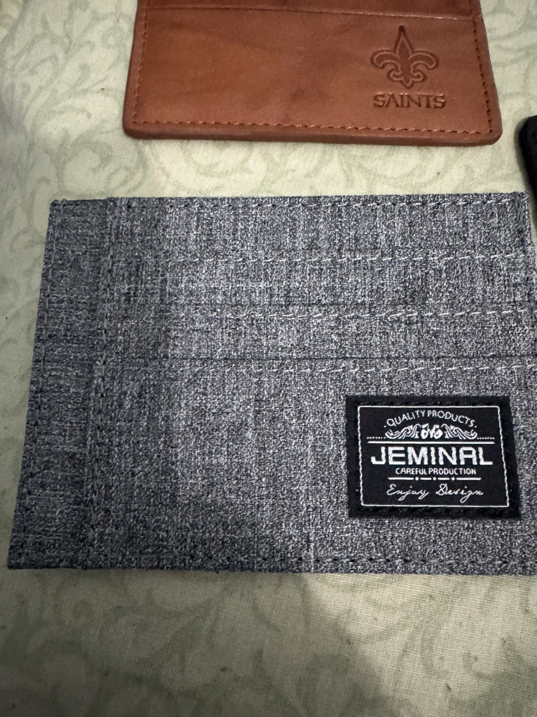 New Orleans Saints Leather Card Holder - photo 2