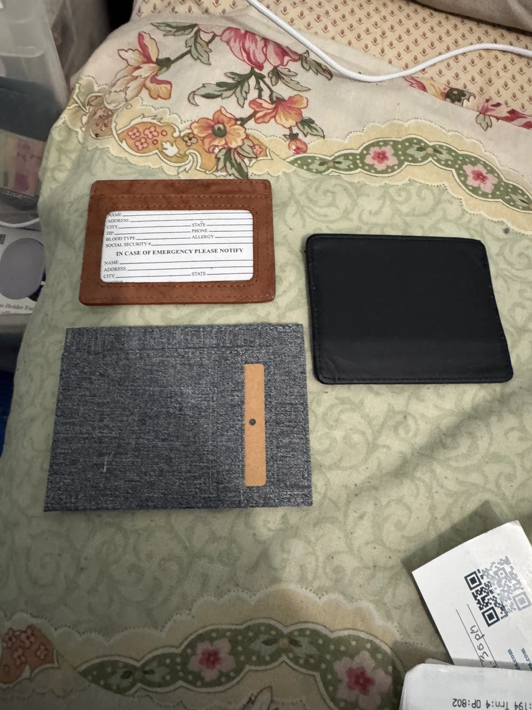 New Orleans Saints Leather Card Holder - photo 5