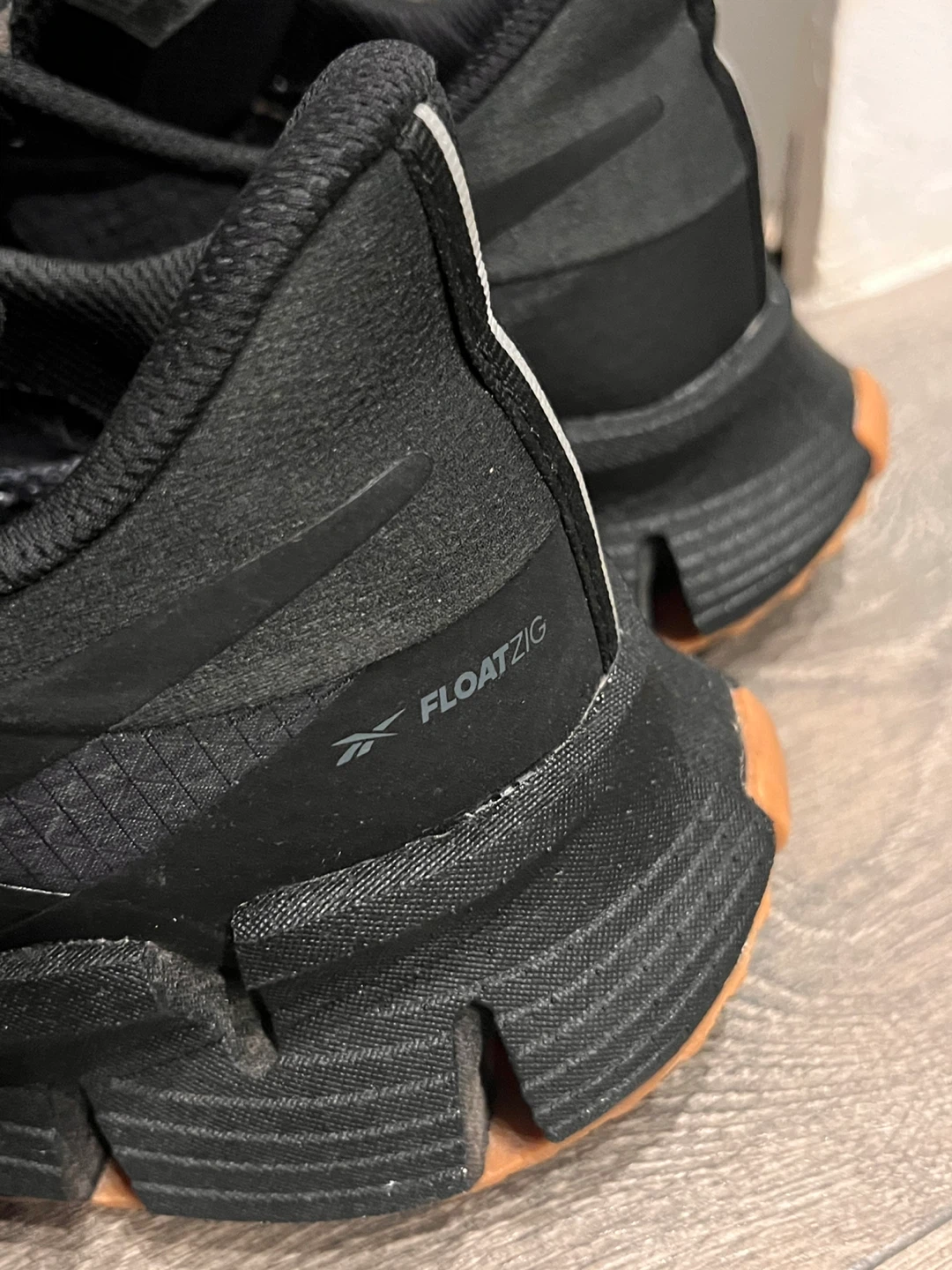Reebok Mens Float Zig 1 Sneakers - Black - photo 3