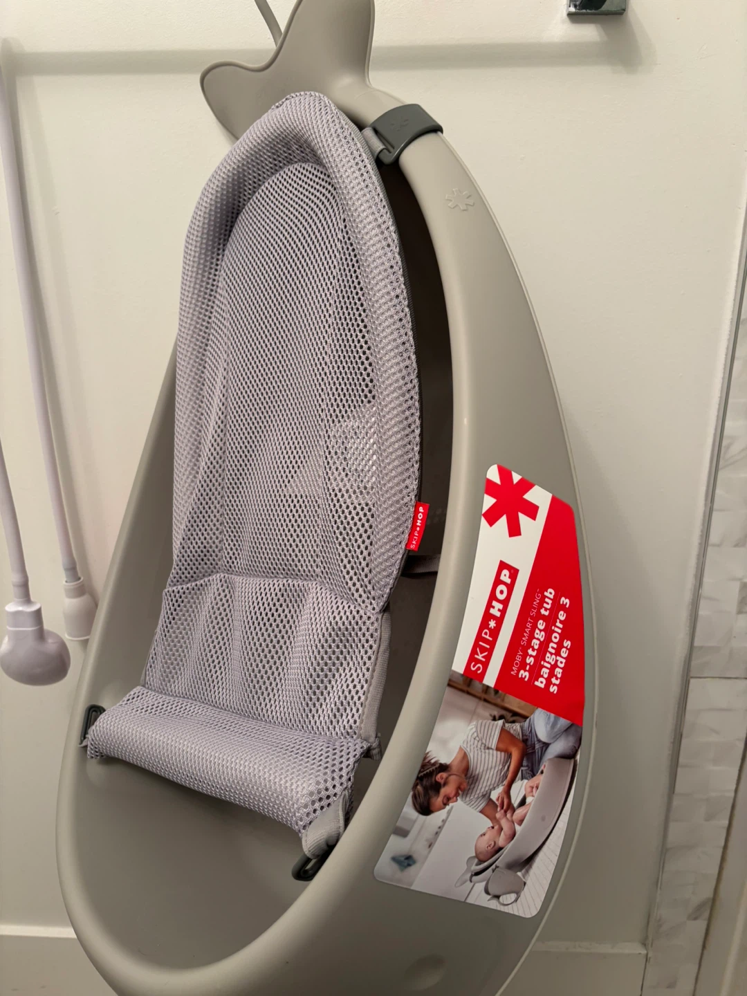 Skip Hop Moby Smart Sling 3-Stage Baby Bathtub - photo 2