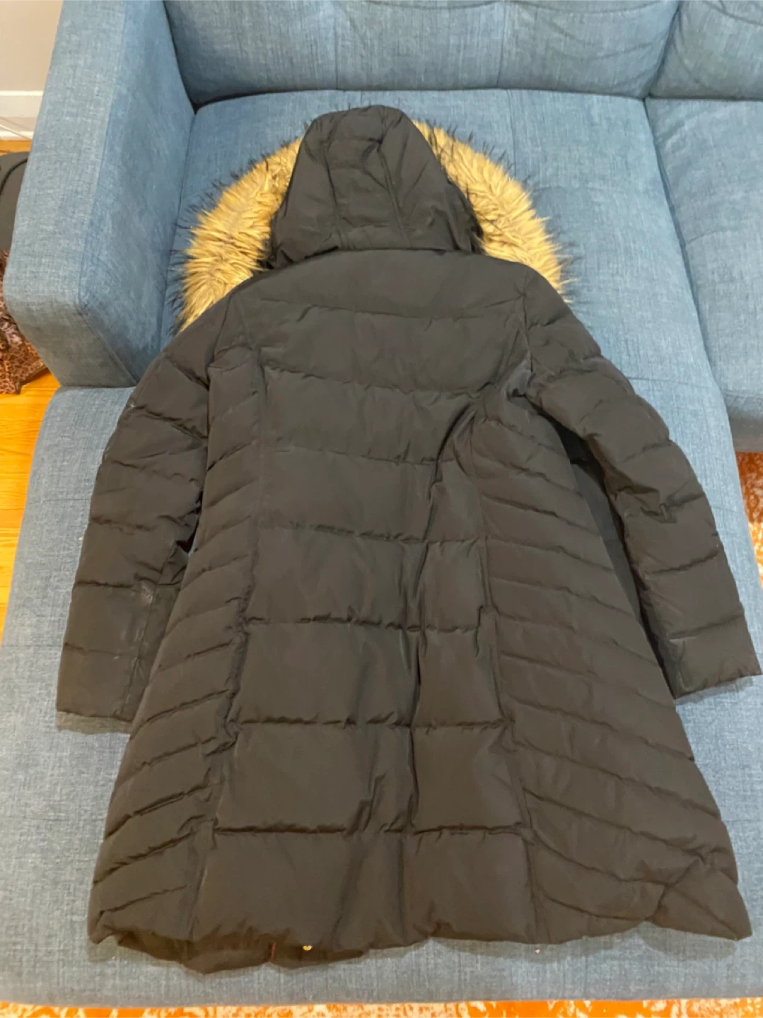 Cole Haan Puffer Coat with Fur Hood - photo 3