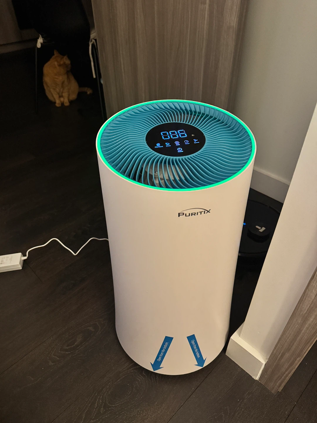 PURITIX HAP450 Air Purifier, White & Blue