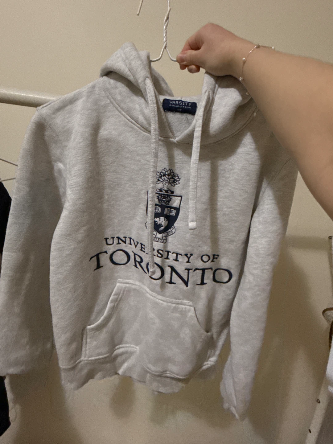 University of Toronto Grey Hoodie - Varsity Collection