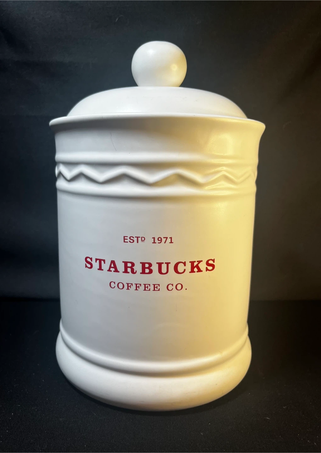 Starbucks Coffee Co. Ceramic Canister