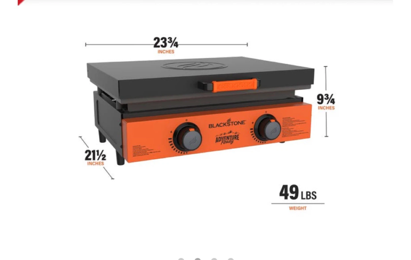 Brand new Blackstone adventure grill - photo 4