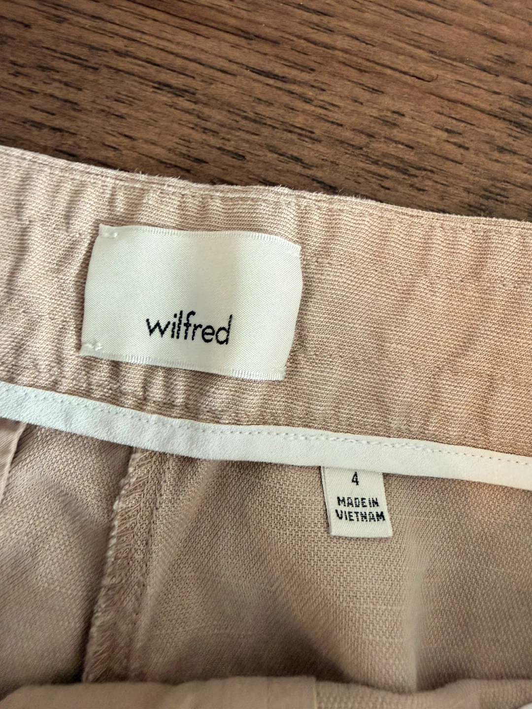 EUC Wilfred Linen Blend Pants Size 4 - photo 3