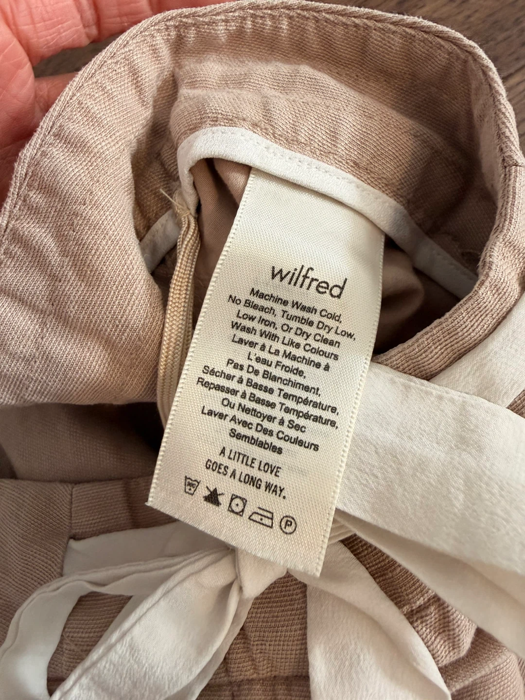 EUC Wilfred Linen Blend Pants Size 4 - photo 5
