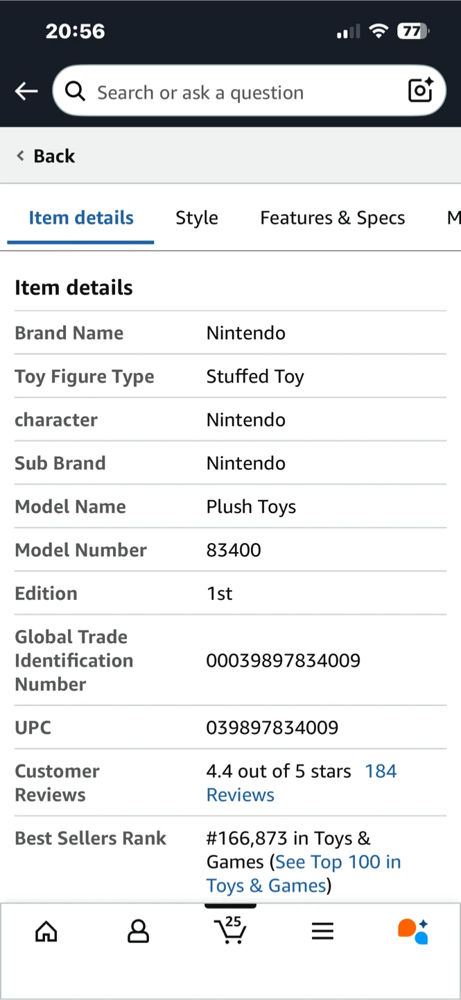 Nintendo Coin Box Plush Stuffed Toy - photo 4