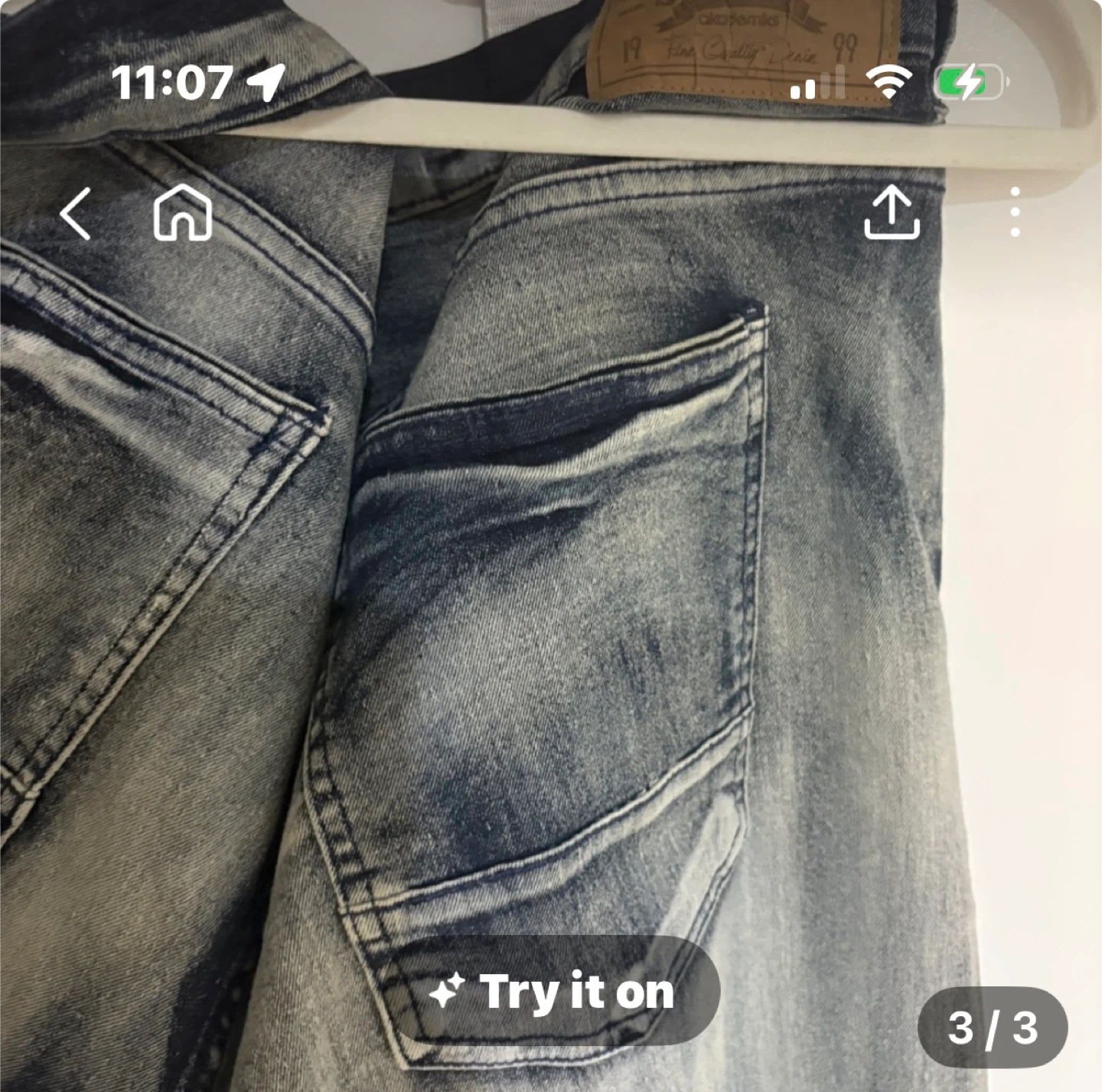 Jean Shorts - photo 2