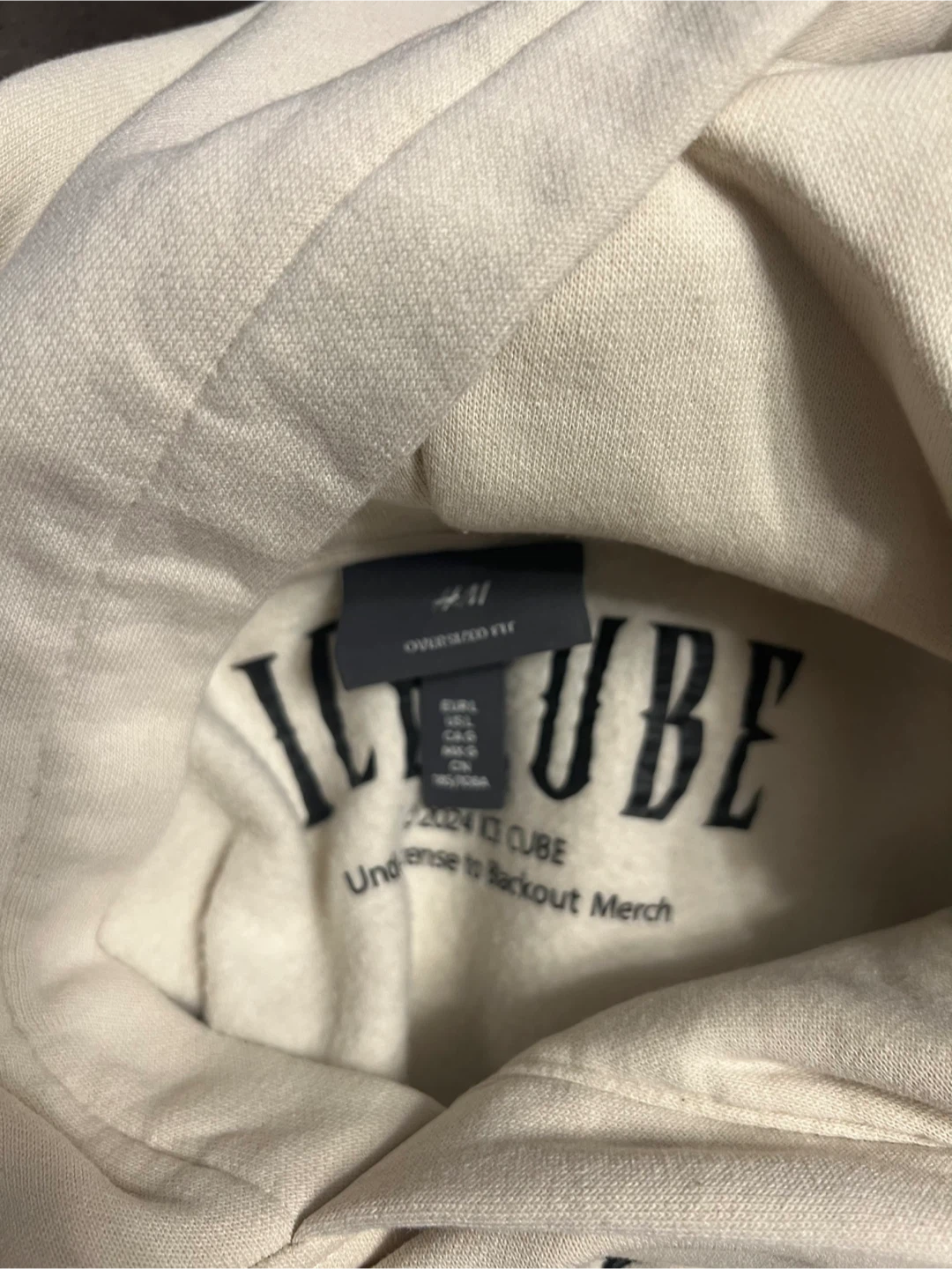Ice Cube Oversized Fit Hoodie - photo 3