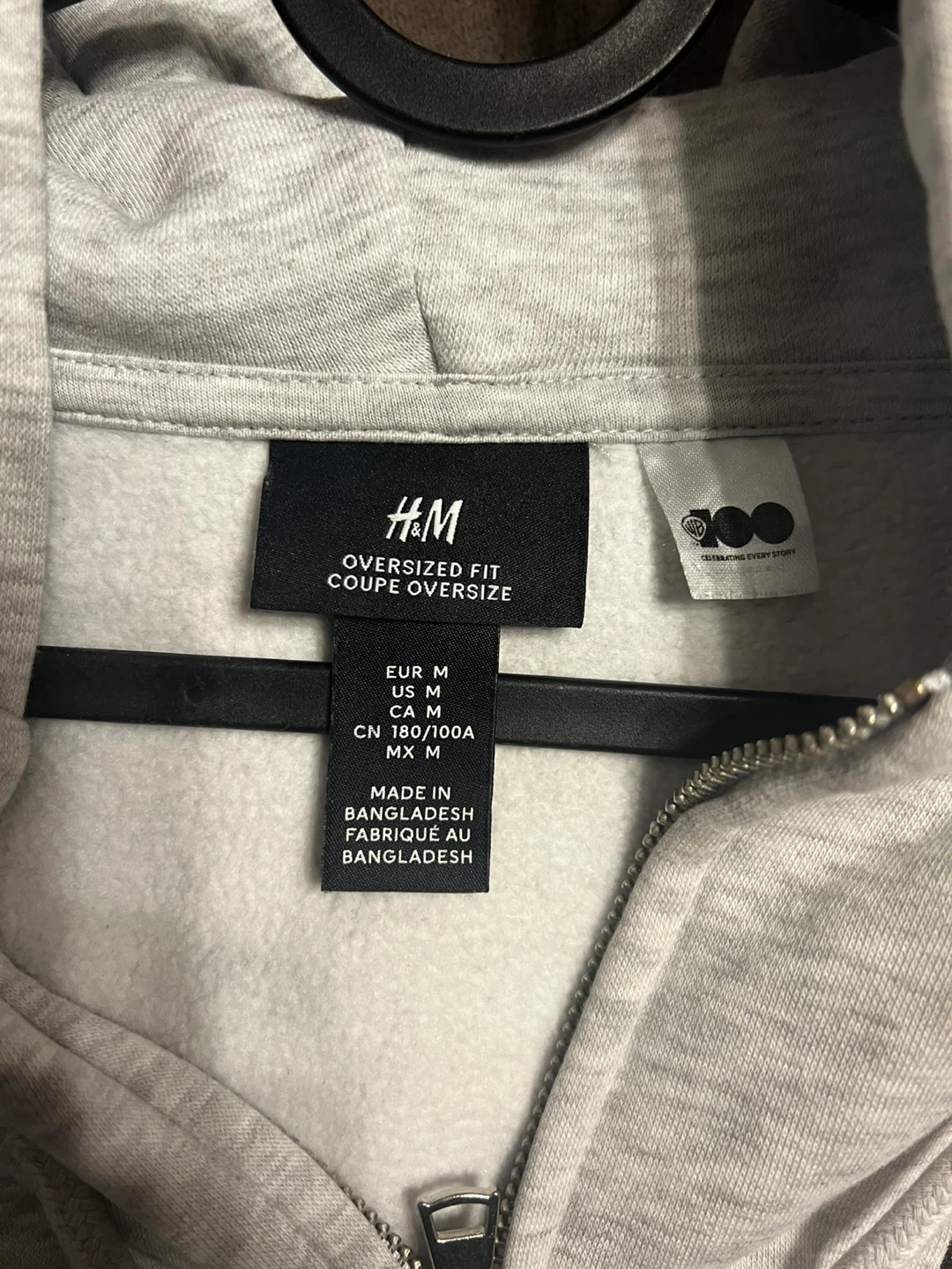 Grey Zipup Hoodie - photo 3