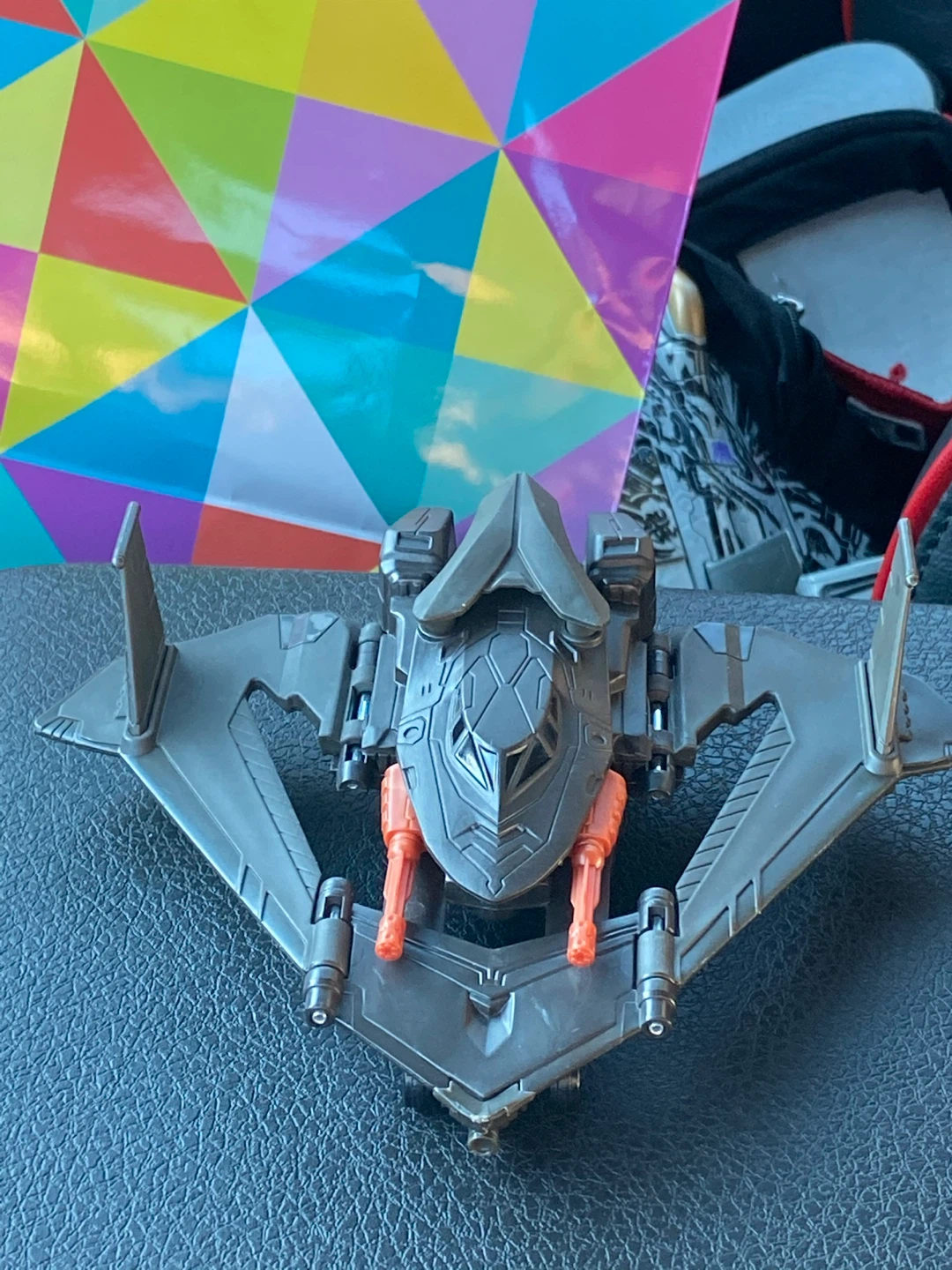 Mattel DC Batman V Superman Dawn of Justice Sky Shooter Batwing - photo 2