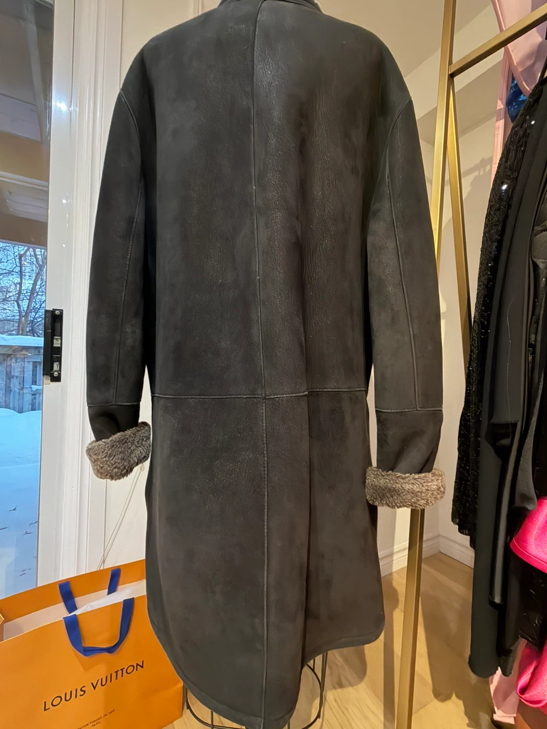 Men's Shearling  Coat - photo 2