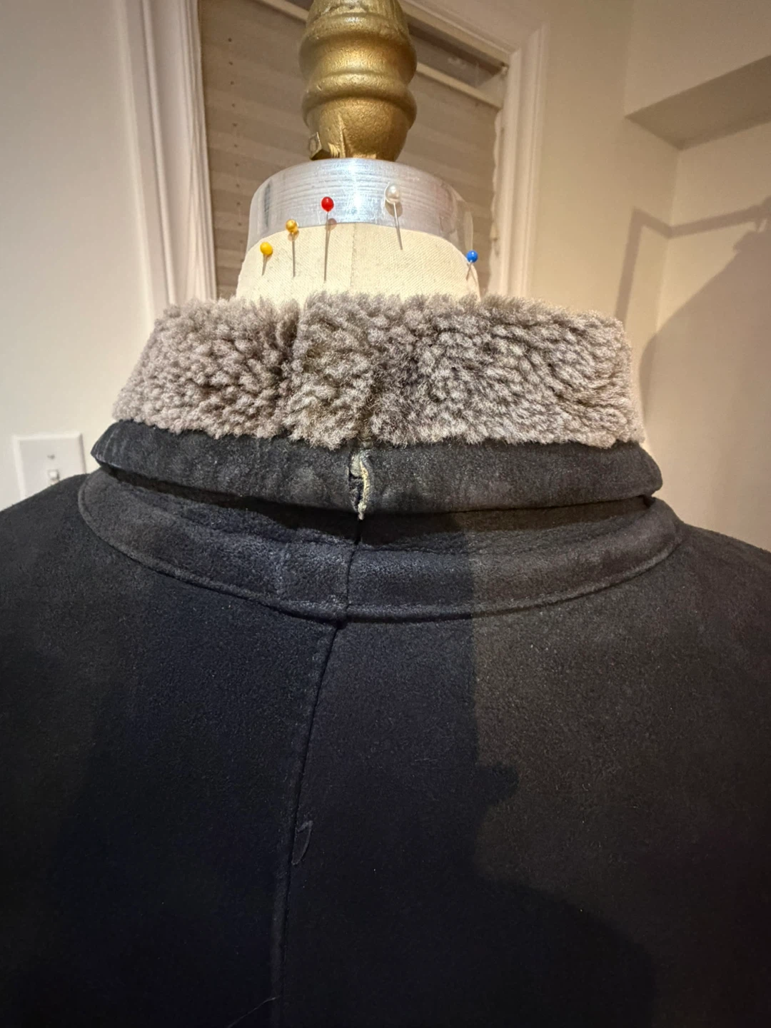 Men's Shearling  Coat - photo 4