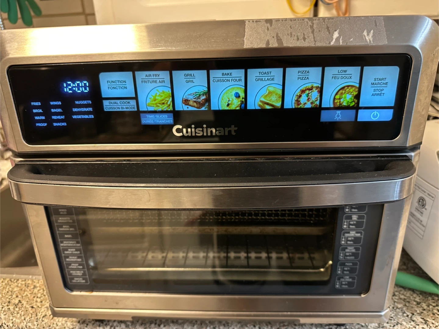 Cuisinart Digital Touch Airfryer Oven