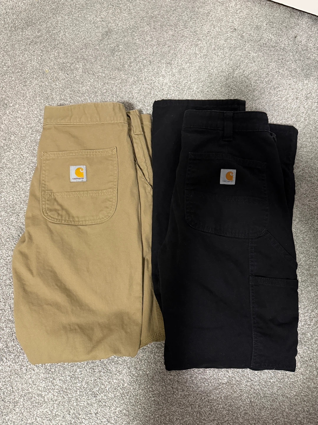 Carhartt Work Pants - Khaki Slim Fit & Black Loose Fit - photo 3