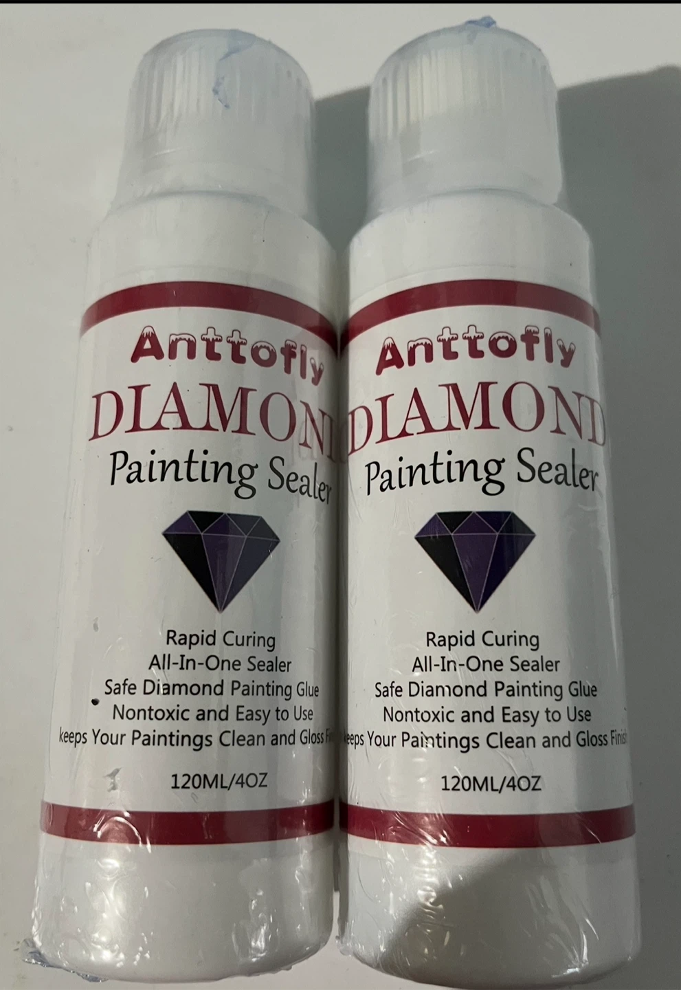 Anttofly Diamond Painting Sealer 120ML Bottles (Set of 2)