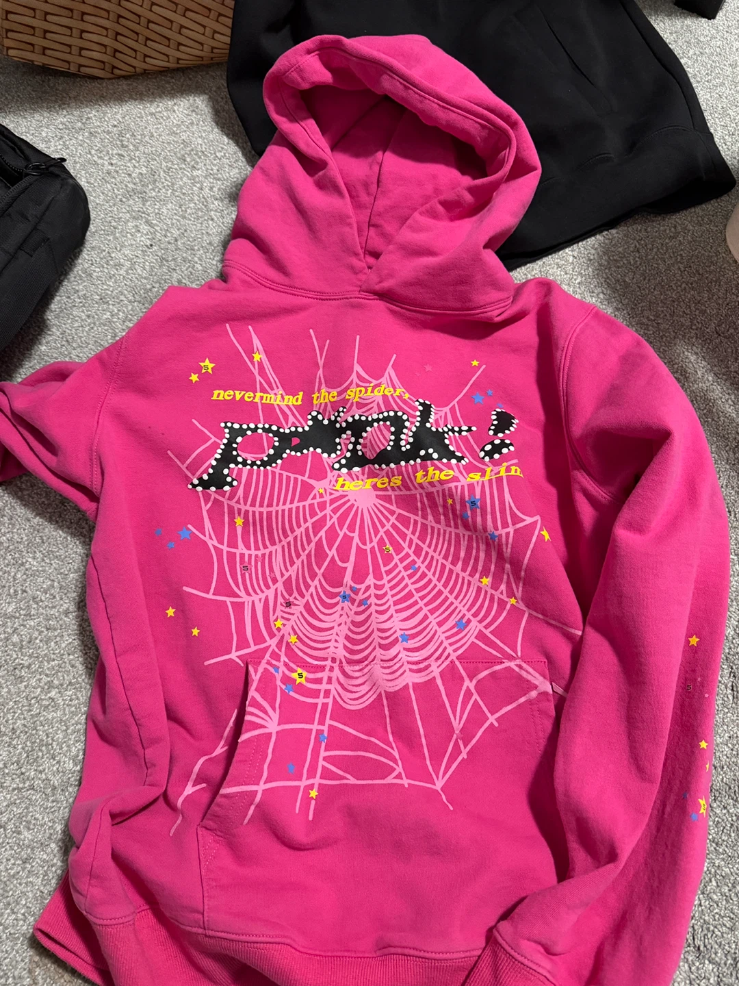 Pink Spider Hoodie - photo 3