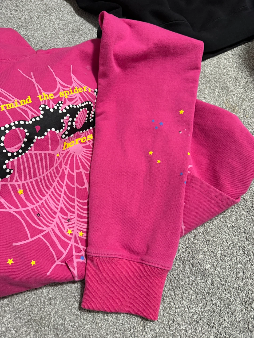 Pink Spider Hoodie - photo 2