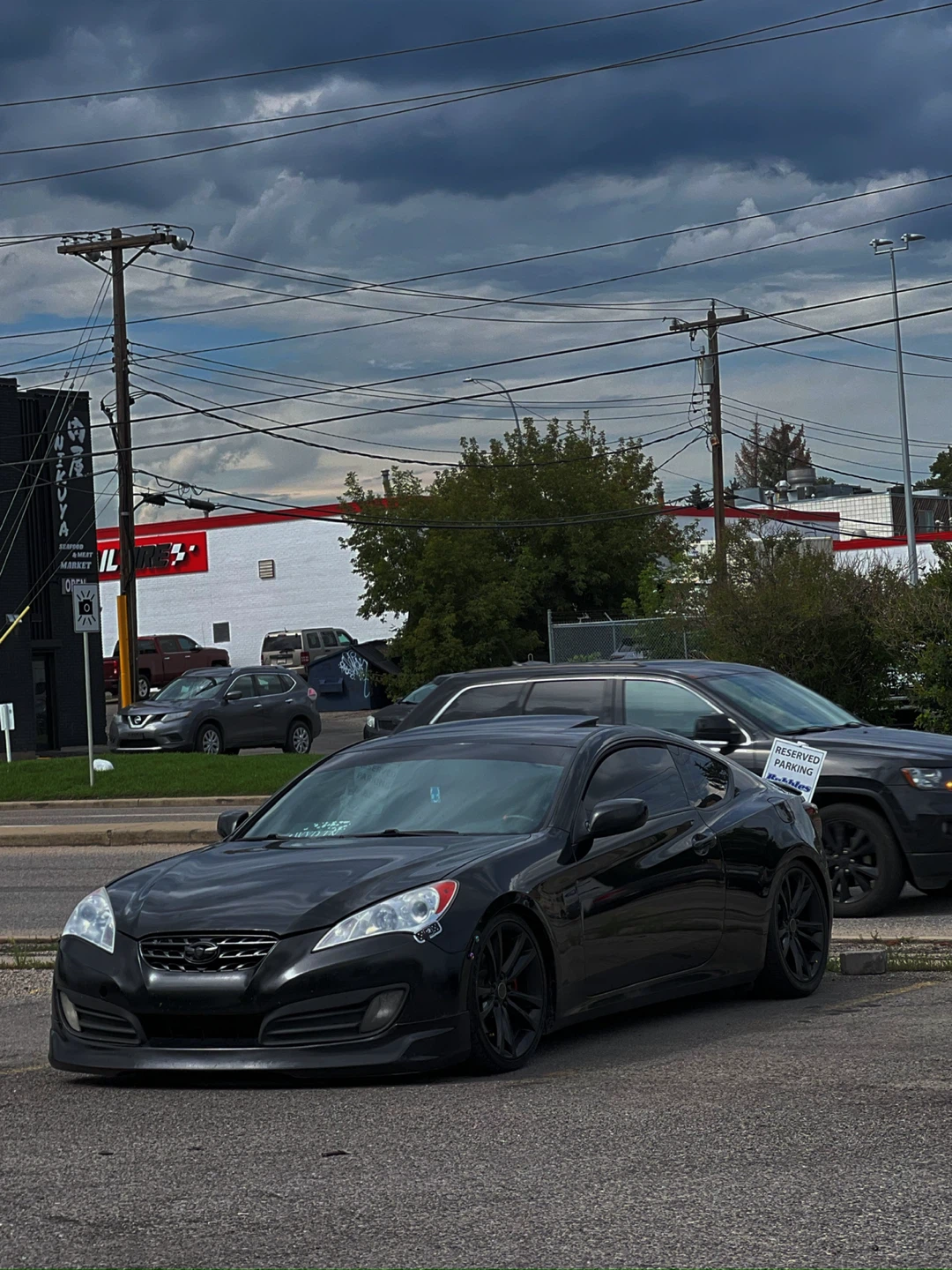 Black Hyundai Genesis Coupe