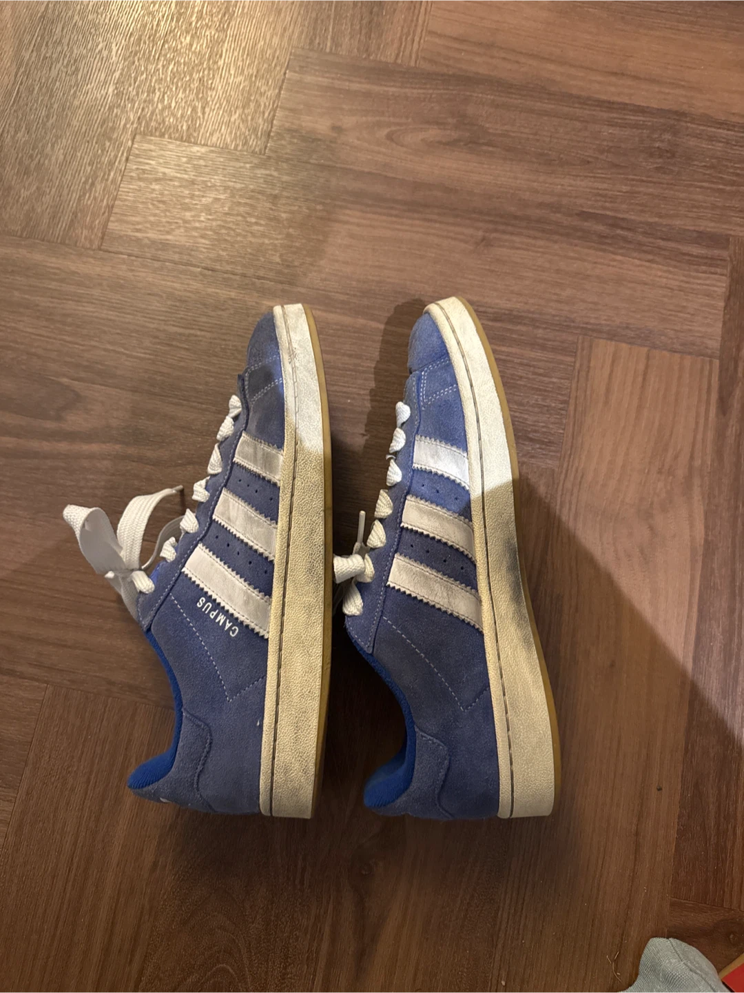 Adidas Campus Blue Suede Sneakers - photo 3