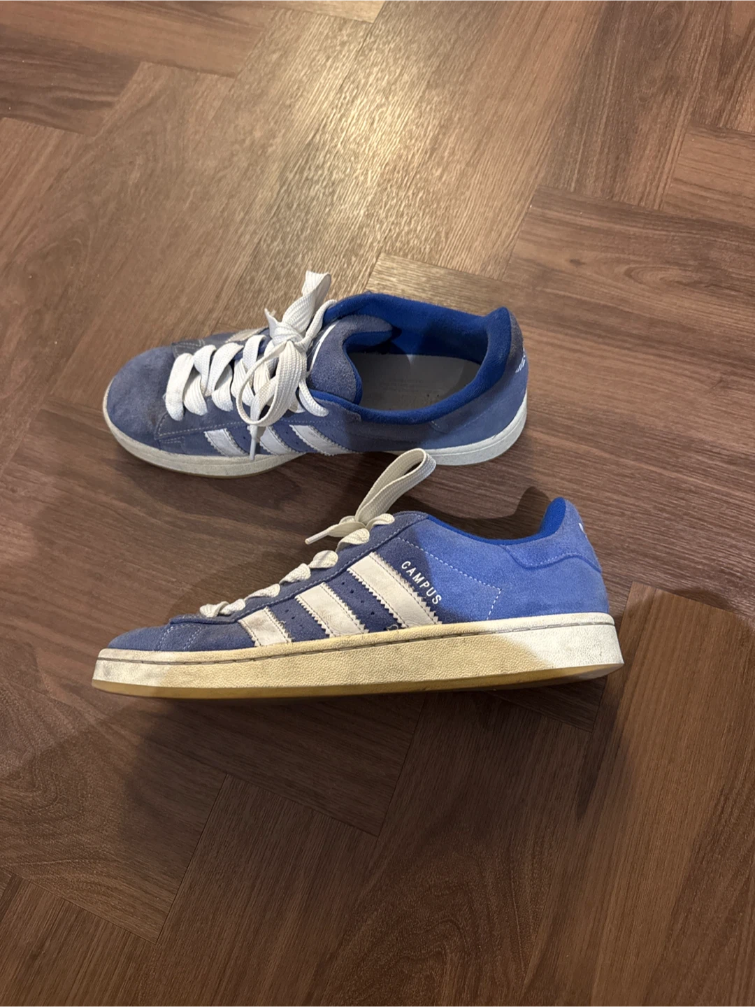 Adidas Campus Blue Suede Sneakers - photo 2