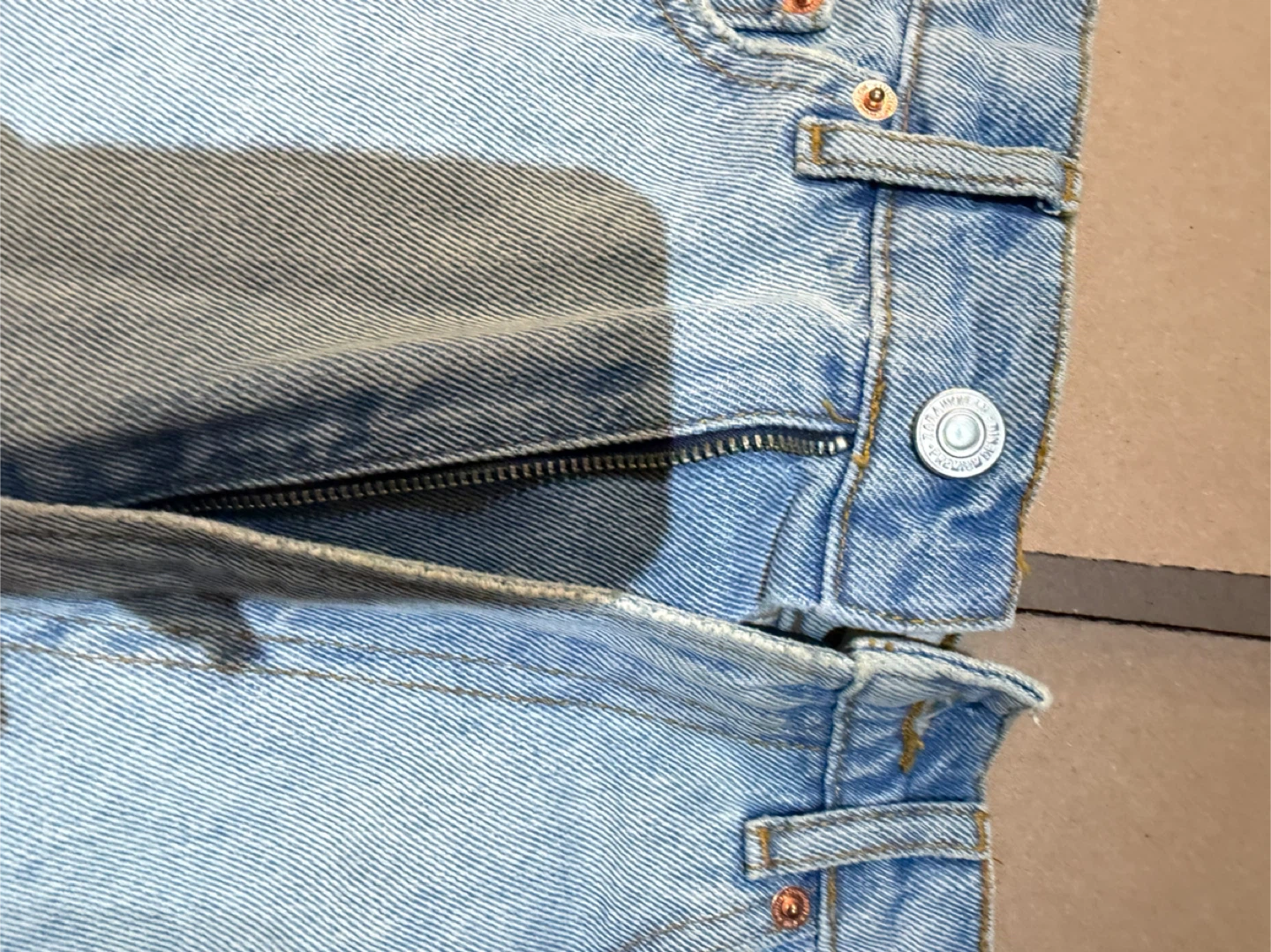 Zara Woman Premium Denim Mini Skirt Size 24 - photo 3