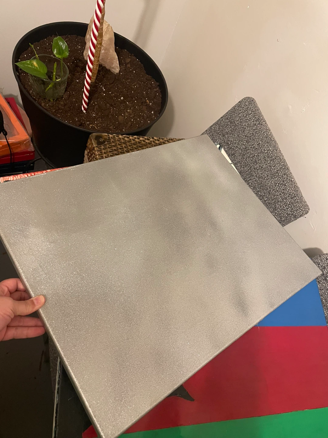 Set of 3 recycled canvas - photo 2