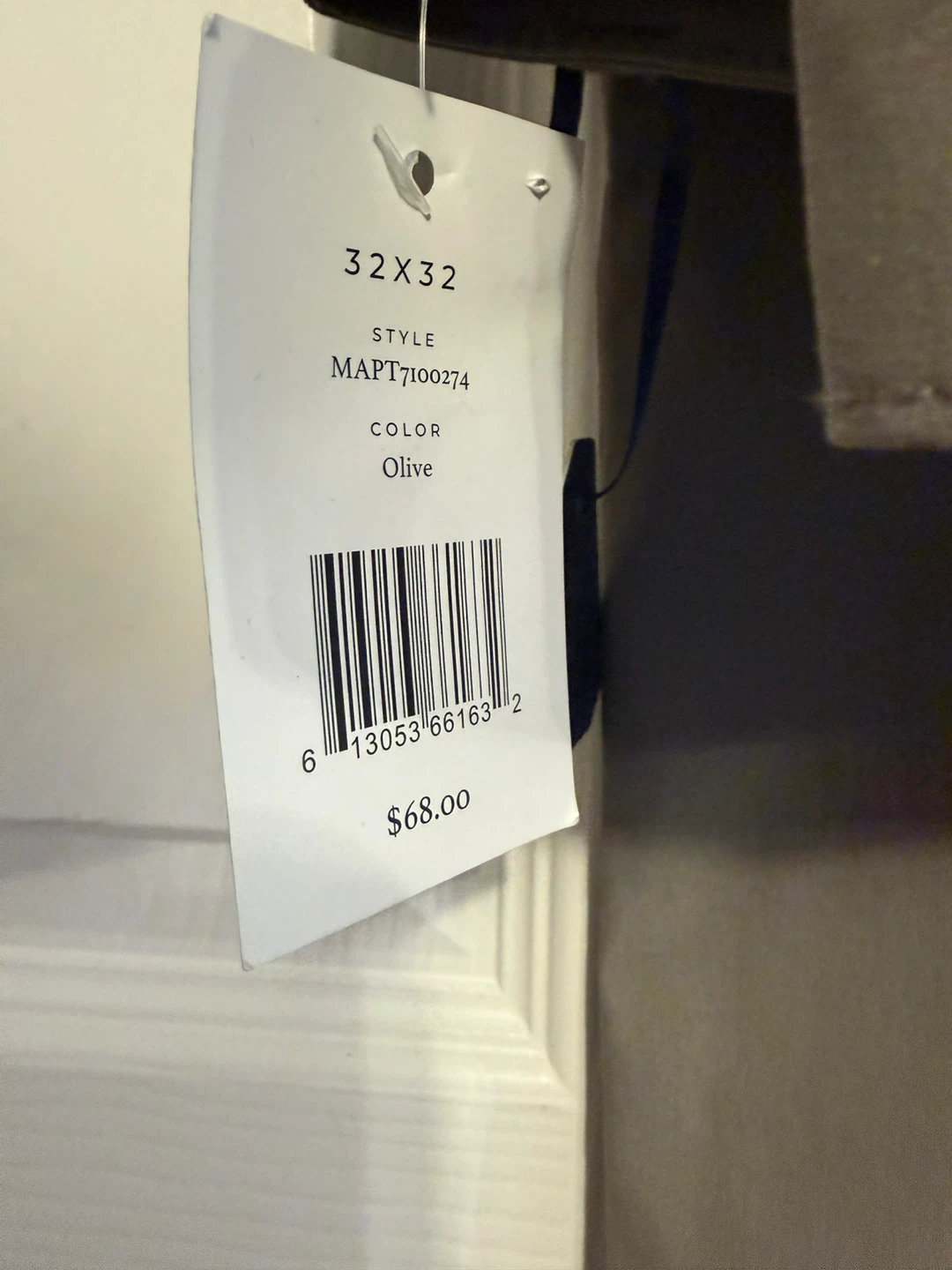 Marc New York Classic Fit Pants Olive Size 32x32 - photo 2