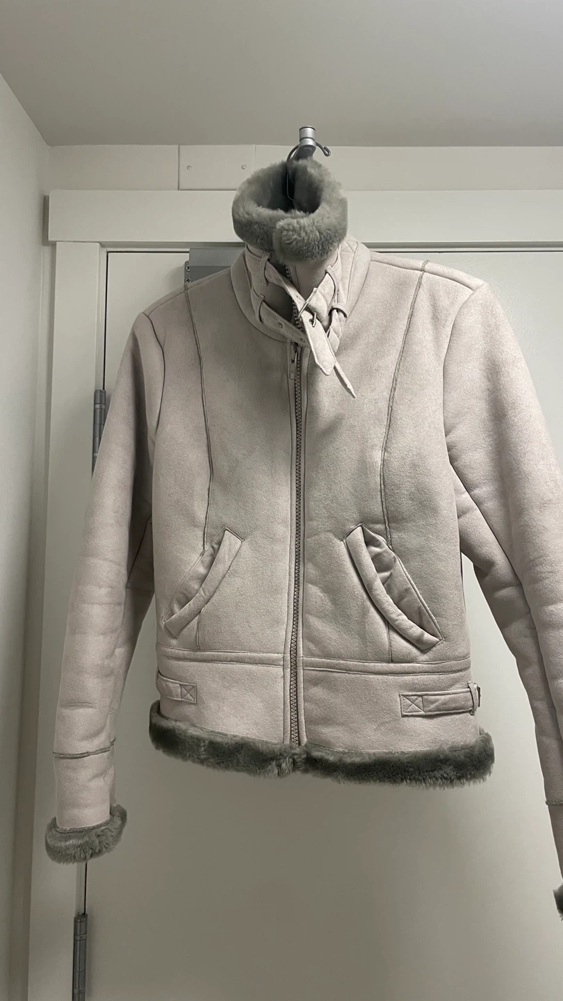 [Club Monaco] Faux Suede Shearling Jacket - photo 2