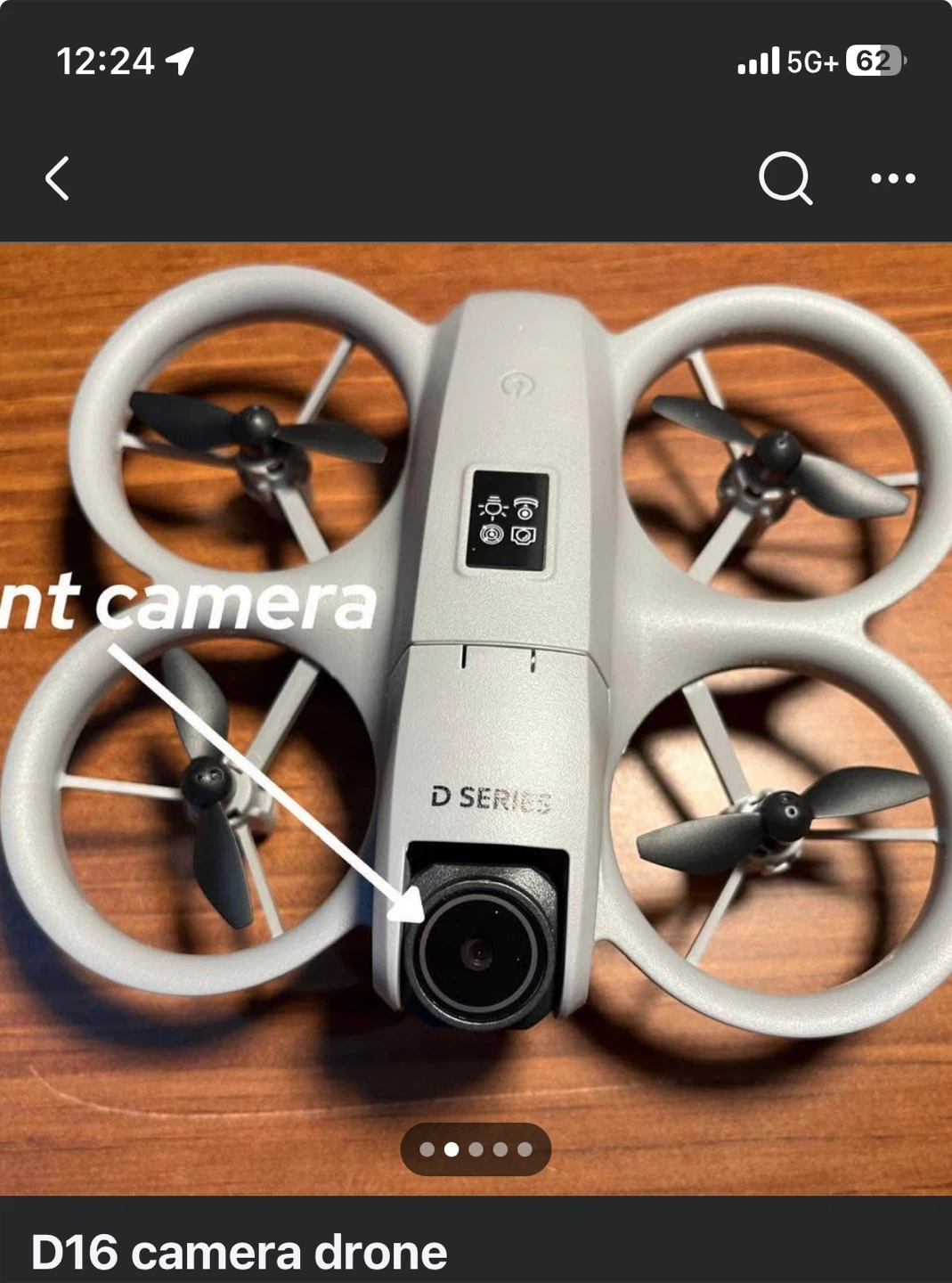 D16 Camera Drone with Remote & Accessories - photo 2
