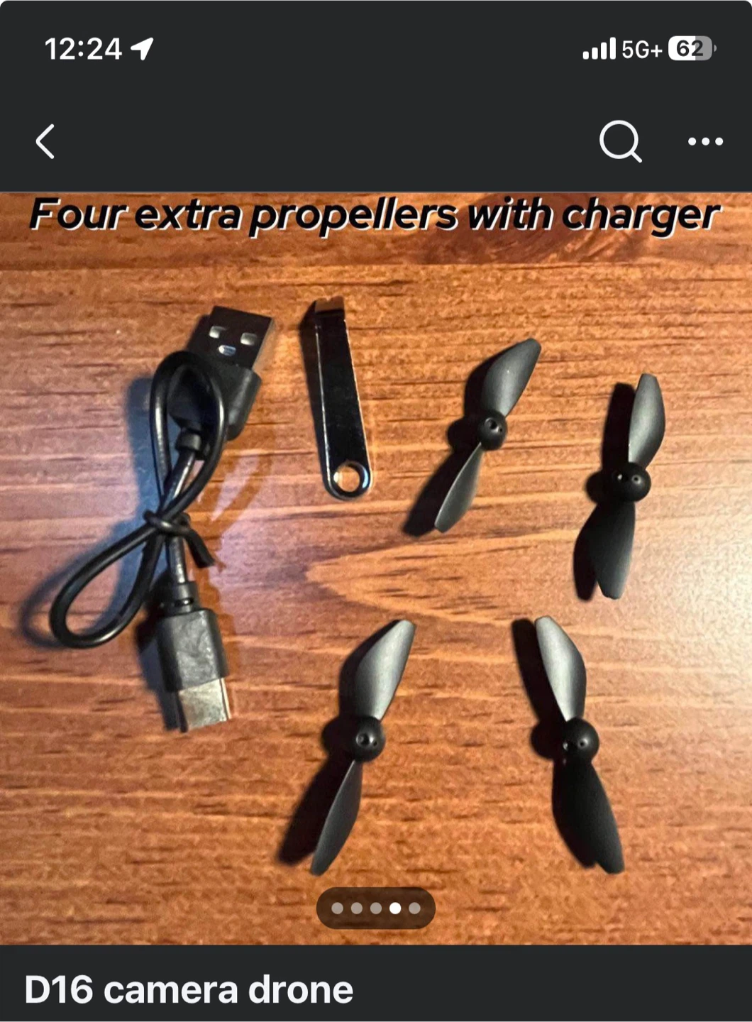 D16 Camera Drone with Remote & Accessories - photo 3