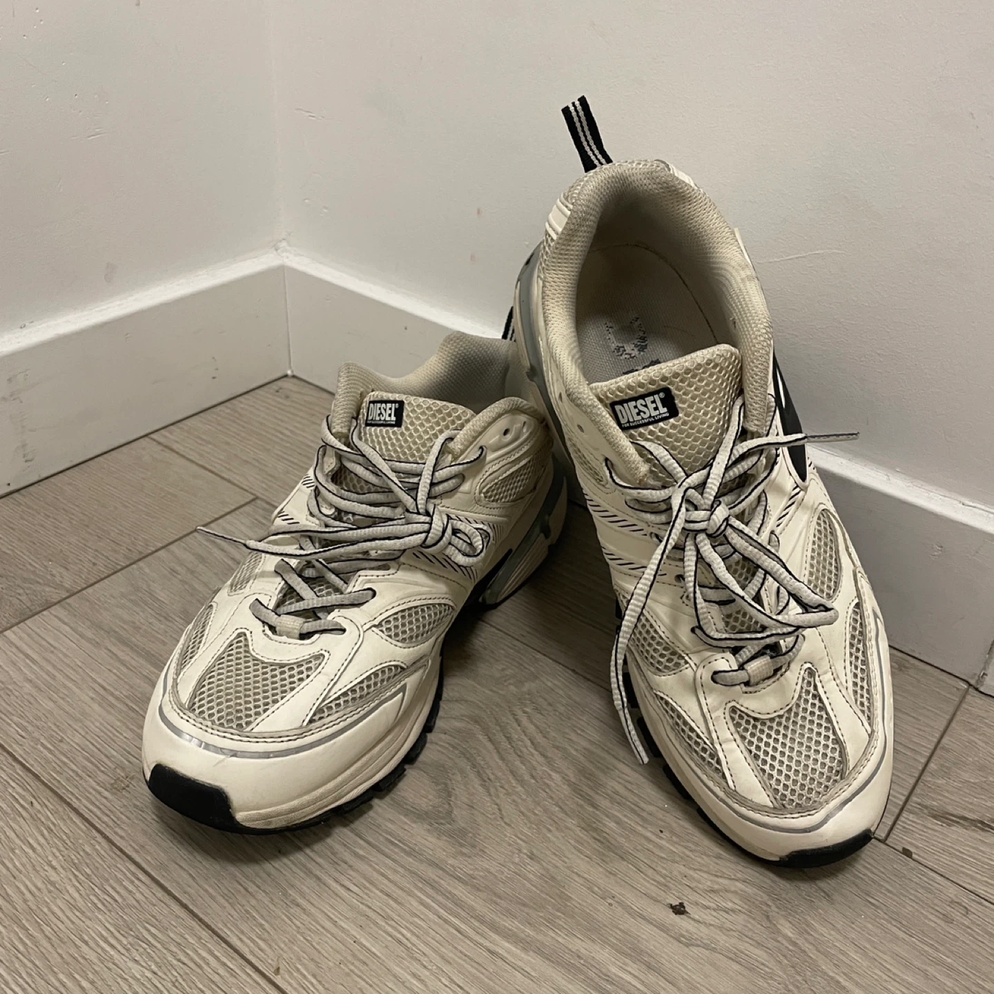 [Diesel] Men's White Shoes - photo 3