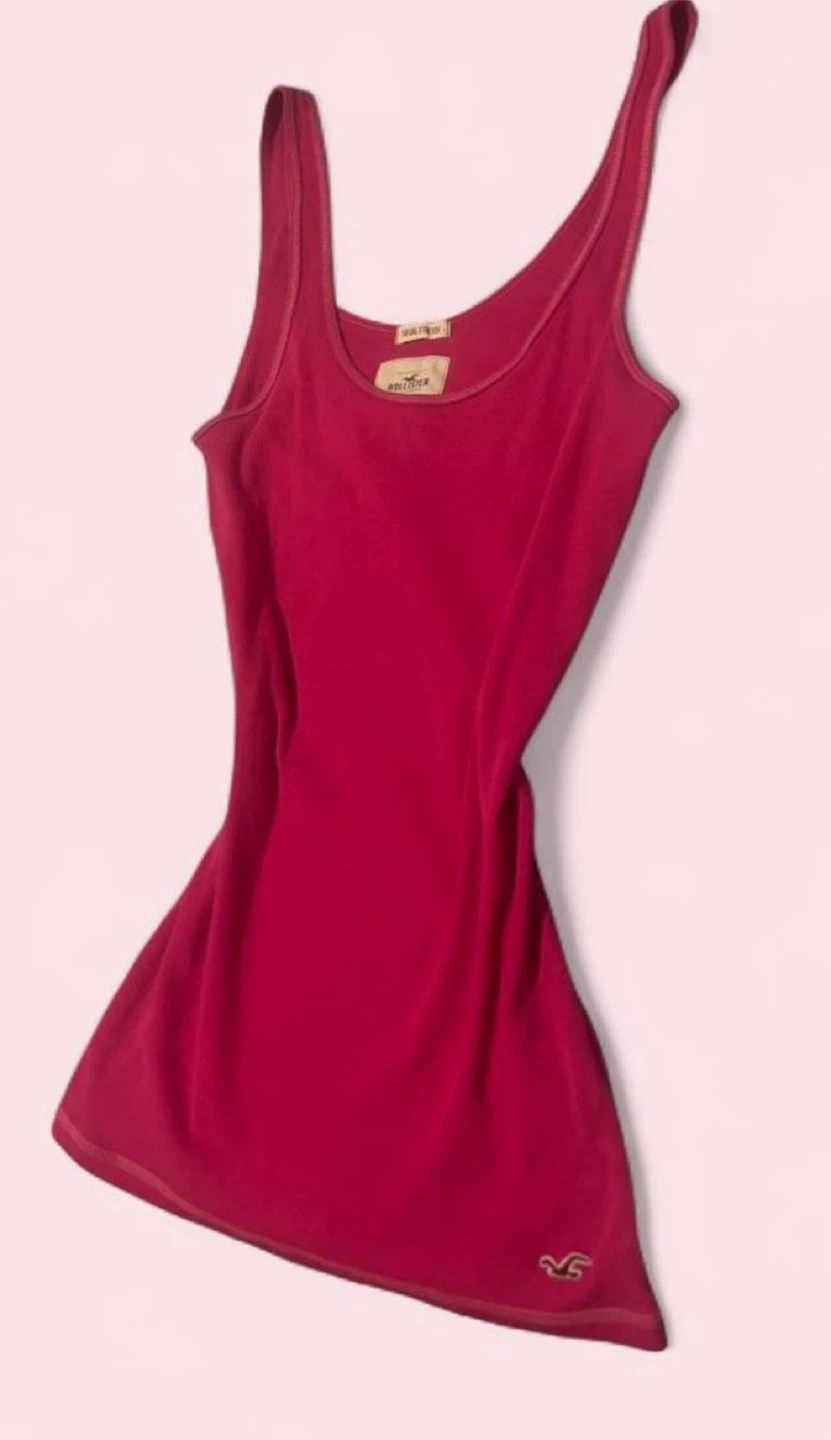 Hollister Co. Ribbed Tank Top - hot pink - photo 2