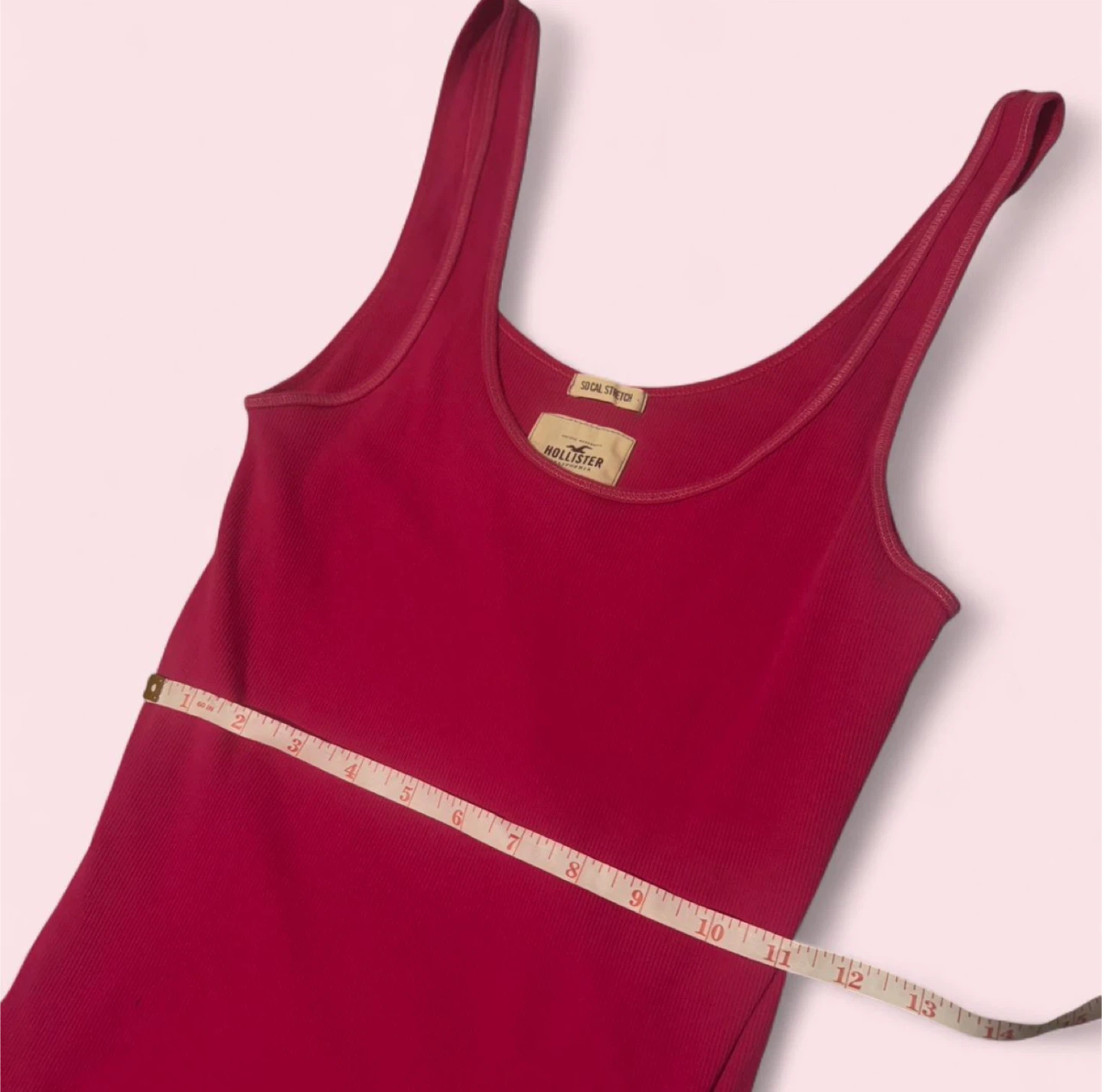 Hollister Co. Ribbed Tank Top - hot pink - photo 3