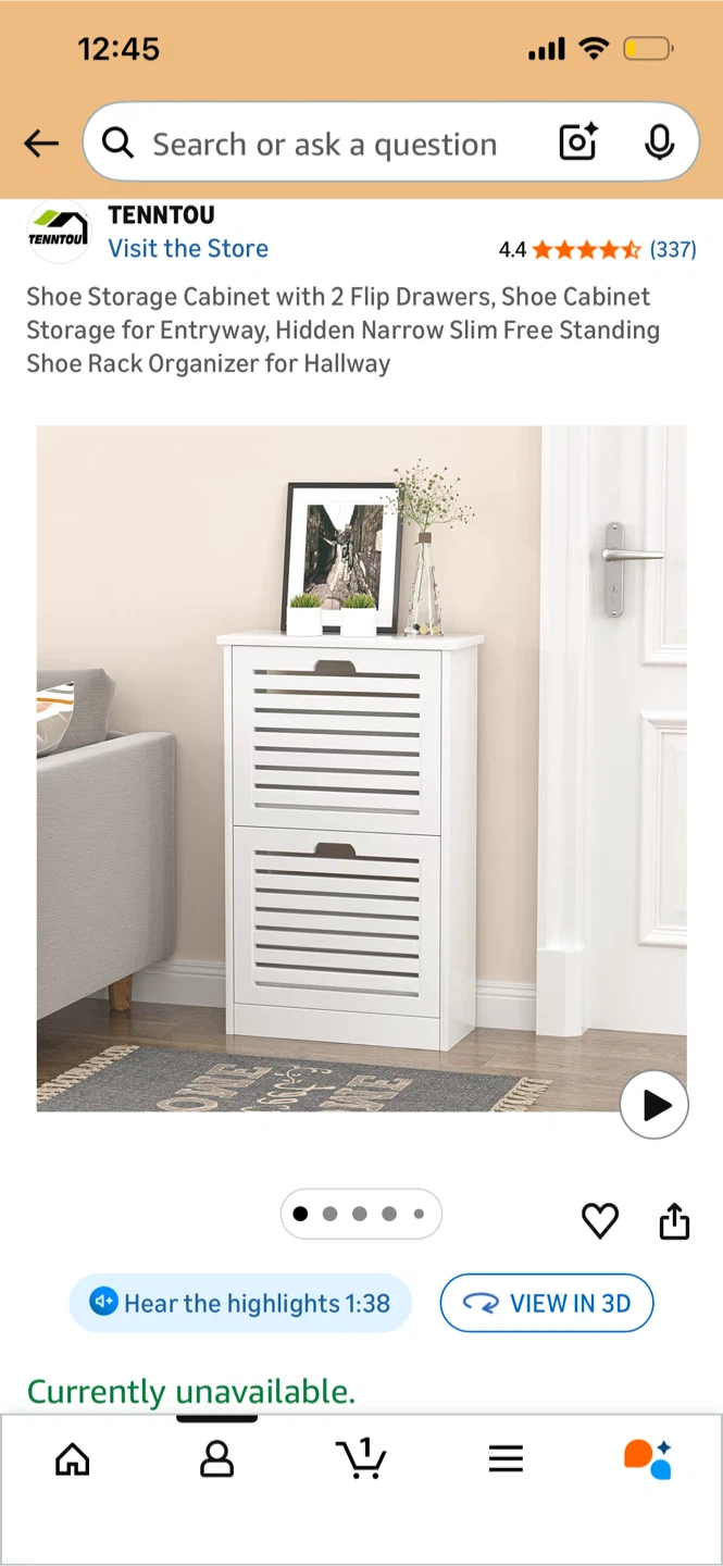 Shoe Storage Cabinet - photo 3