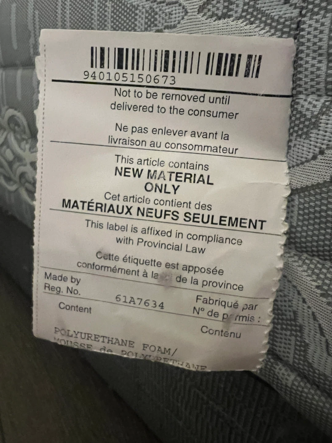 Sealy Posturepedic ProBack Queen Mattress, Good Condition - photo 3