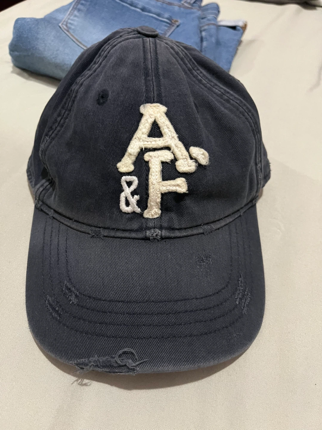 Abercrombie & Fitch Navy Baseball Cap - photo 2