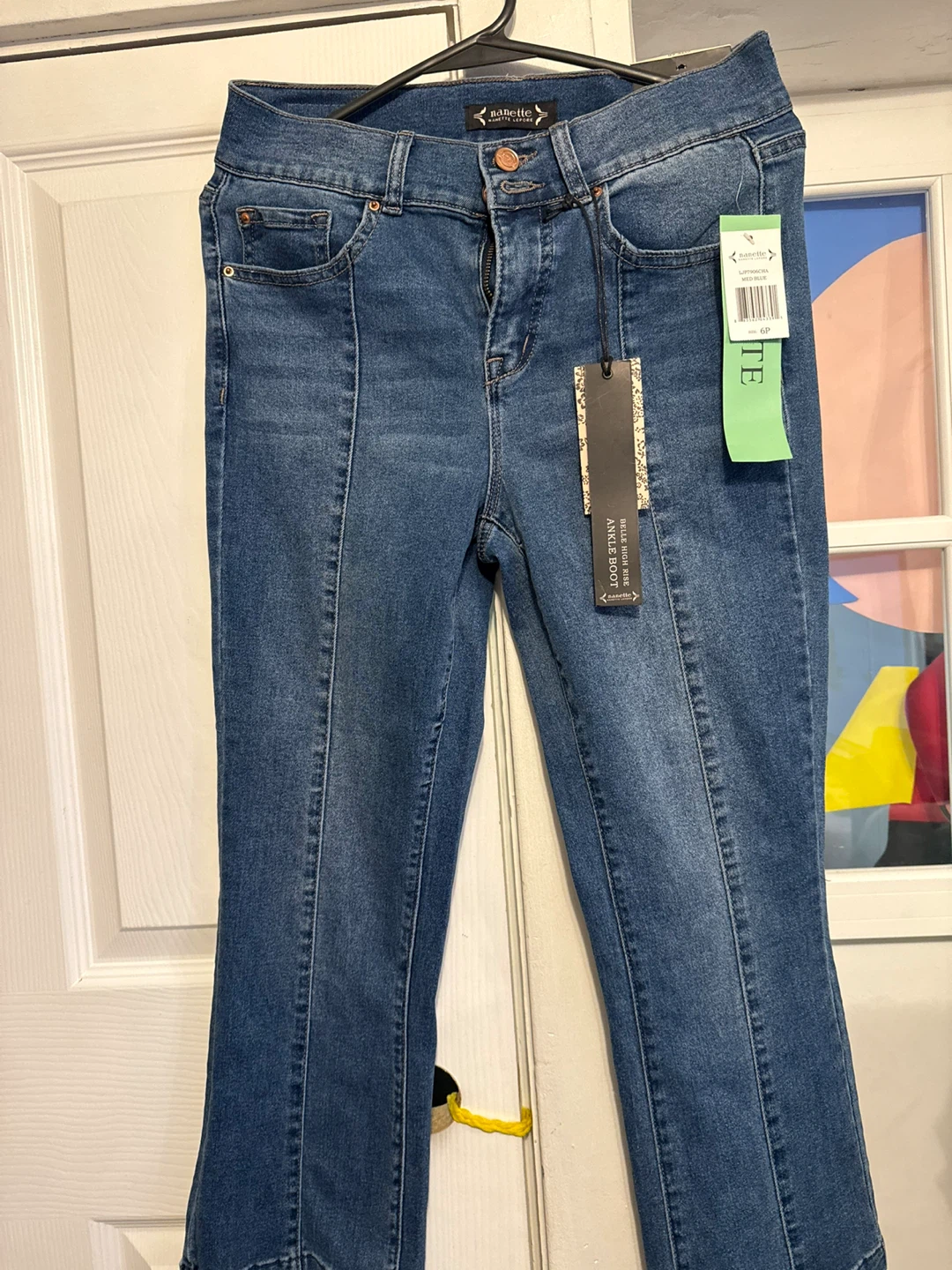 Belle High Rise Flare Jeans Size 6P