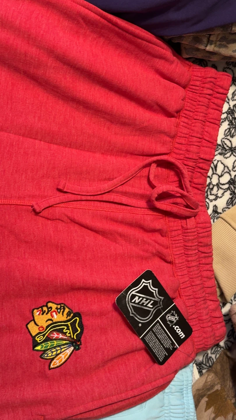 Concepts Sport NHL Chicago Blackhawks Red Sweatpants Size M - photo 2