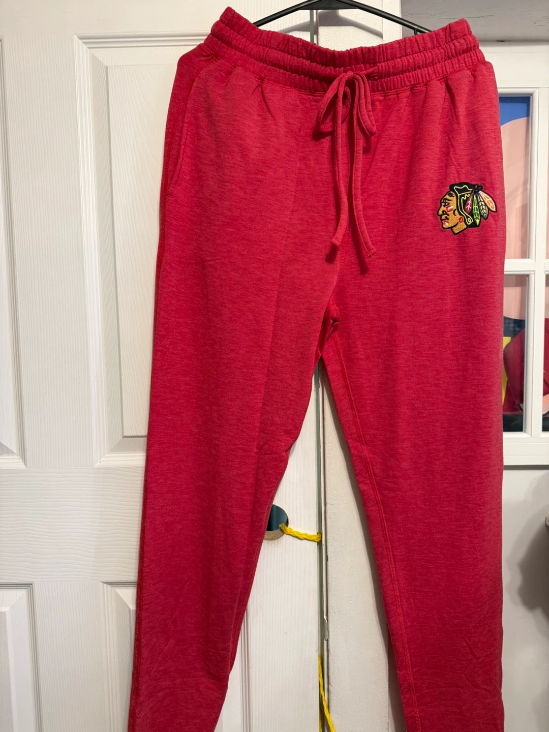 Concepts Sport NHL Chicago Blackhawks Red Sweatpants Size M