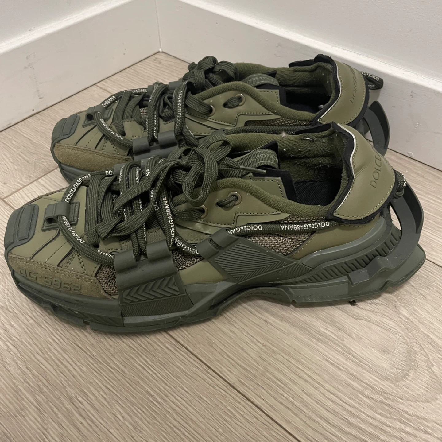[Dolce & Gabbana] Men's Green Sneakers - photo 2